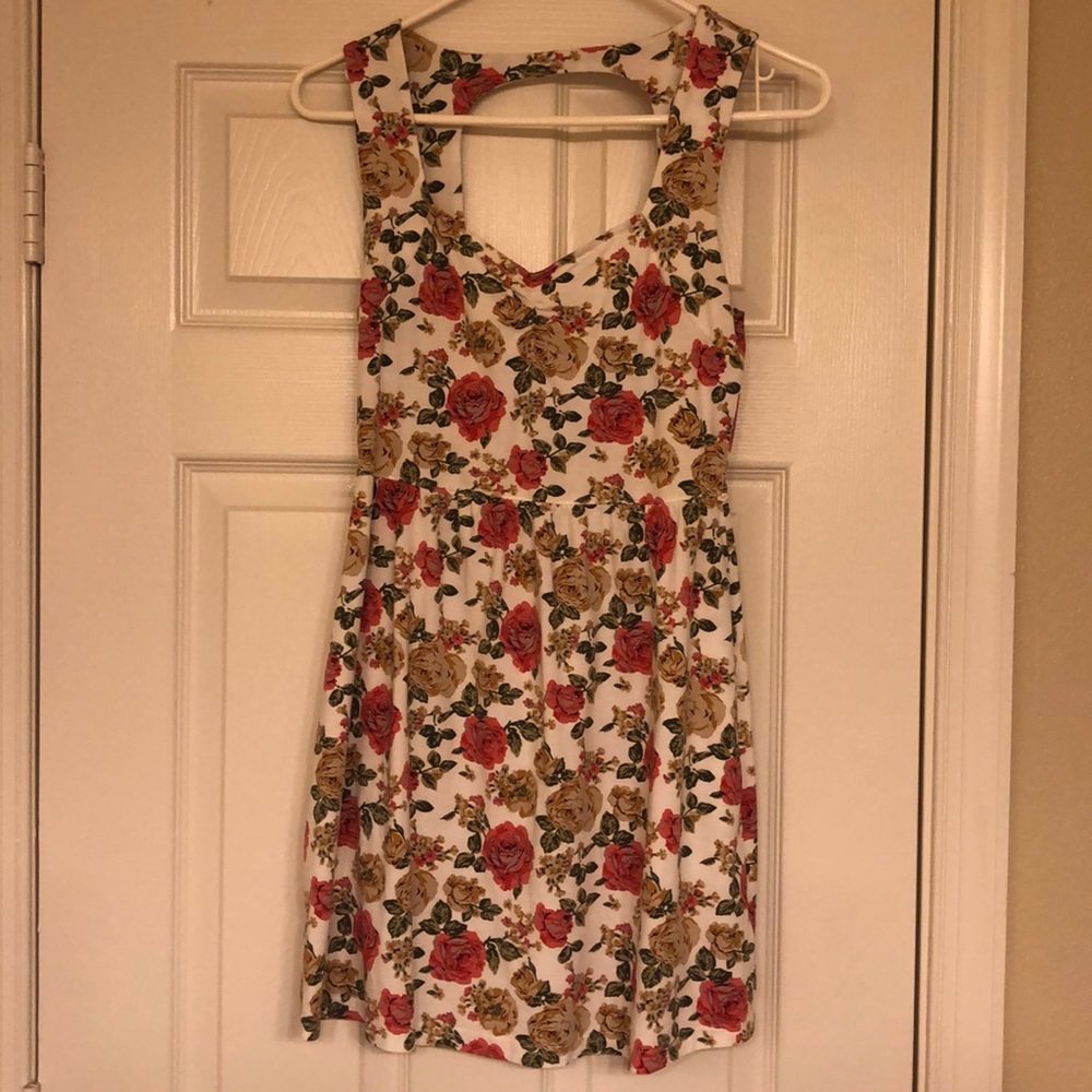Floral mini dress
